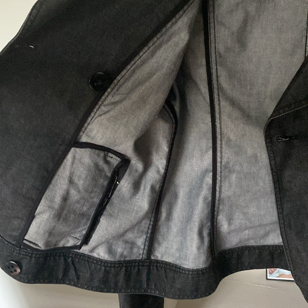 Talbots Jean Jacket Size 12 - Picture 8 of 11
